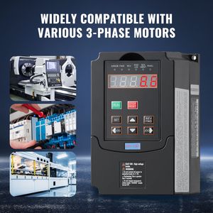 Inverter VFD 2HP 1.5KW 7.5A Trifase 220V Ingresso/220V Trifase Uscita 40-60Hz Ingresso/0-400Hz Uscita IP54 22KW - Product Image 6