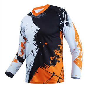 เสื้อเจอร์ซีย์เพ้นท์บอลรุ่นยอดนิยมสำหรับใช้งานกลางแจ้ง บริการ OEM ออกแบบลายแบบ Sublimation พร้อมโลโก้สั่งทำ - Product Image 1