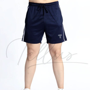 Nouveaux shorts d'été personnalisés en gros pour hommes, shorts décontractés en coton de couleur unie, shorts de bain décontractés - Product Image 6