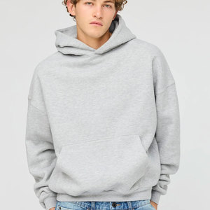 Sudaderas con Capucha de Color Sólido, Diseño Personalizado, Mezcla de Algodón y Poliéster, Etiqueta de Marca Personalizada, Sudaderas con Capucha de Algodón Grueso - Product Image 2