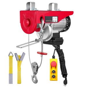 1600W 110V Electric <b>Hoist</b> 14ft Wired Remote Control 40ft Single Cable Lifting Height 2200 Lbs Attic Lift 600kg Load Pure Copper - Product Image 3