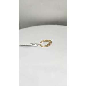 Anillo de Lujo para Mujer en Oro de 9K con Diamante Natural de 0.36ct, Certificado HI SI IGI, Acabado en Rodio, Pequeños Diamantes, Peso Neto 2.428g, Joyería - Product Image 4