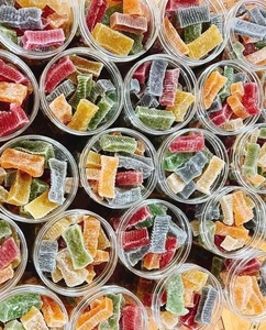 Seamoss Fruit <b>Gummy</b> <b>Candy</b> Low Sweetness Chewy Tropical Fruit Snack Sea Moss Jelly Dessert - Product Image 1