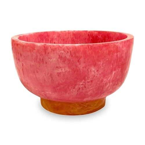 Bol en résine rouge artisanal, élégant et durable, idéal pour servir des aliments et décorer la maison, parfait pour une ambiance vibrante par tradebit - Product Image 1