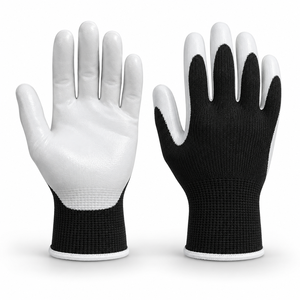 Nitrile Grip <b>Gloves</b> 10mil Cold Resistant Anti-Slip Durable Coating Moisture-Wicking <b>Silicone</b>-Free Powder-Free Customizable - Product Image 1