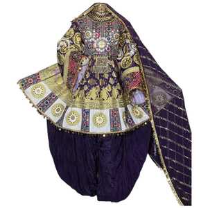 Bohemian Afghani Casual <b>Dresses</b> Luxury Handmade Embroidered Festival Wear Women's Fashion Supplier - Product Image 1