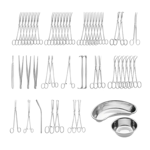 Juego de Cirugía Menor OEM: Pinzas Halsted Mosquito, Tijeras Quirúrgicas Mayo, Tijeras Iris, Juego de Cirugía General con Mango - Precio Económico - Product Image 1