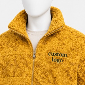 Premium <b>Men's</b> Sherpa <b>Jacket</b> <b>Warm</b> Fleece Lined Casual Outerwear with Custom Logo OEM Service OEM Size Private Label Manufacturer - Product Image 6