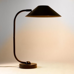 Infinity Oval Metal Table Lamp with Open Iron Loop Base Premium Linen <b>Drum</b> <b>Shade</b> Warm Ambient <b>Lighting</b> for Modern Interiors - Product Image 6