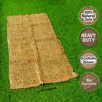 500 GSM écologique Jute géotextile tapis économiseur de sol biodégradable contrôle de l'érosion pour l'aménagement paysager RTS disponible
