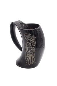 Cuerno para Beber de Excelente Calidad Inspirado en las Artesanías Nórdicas Vikingas al Mejor Precio de HANNAN HANDICRAFT - Product Image 3