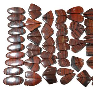 พลอยตาเสือธรรมชาติคุณภาพสูง รับรองโดยผู้เชี่ยวชาญจากภายนอก รูปทรงคาโบชองแบบคละขนาด 10-25 มม. น้ำหนัก 3-5 กรัม KHUSHI GEMS - Product Image 5