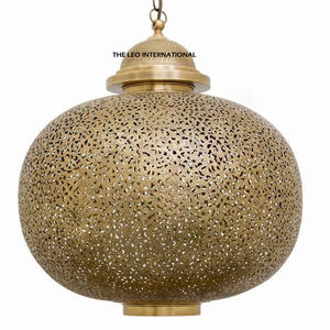 Lustre de luxe postmoderne en métal doré pour entrée de villa, salon, éclairage LED long pour mariage, idéal pour plafonds hauts - Product Image 5