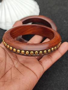 Brazalete de Madera con Cierre de Patrón, Hecho a Mano, Personalizable, Joyería Tradicional para la Muñeca, Accesorio de Moda Cultural para Celebraciones - Product Image 2