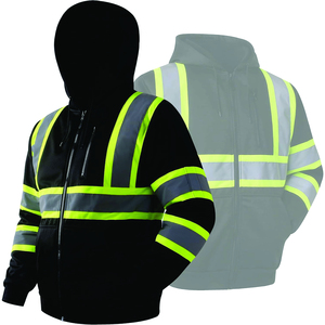 Veste de sécurité haute visibilité, gilet réfléchissant pour les équipes de construction, d'entretien routier, d'entrepôt et d'exploitation - Product Image 3