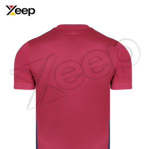 เสื้อฟุตบอลผู้ชาย XEEP รุ่นปรับแต่งได้ XC-SU-54 ผ้าโพลีเอสเตอร์ระบายอากาศดี พิมพ์ลายด้วยความร้อน แห้งเร็ว ทรงคลาสสิคเข้ารูป OEM - Product Image 4