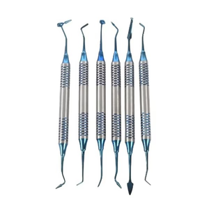 Instrumental de Relleno de Composite Premium (Juego de 6) de Acero Inoxidable Autoclavable, Kit de Escultura y Restauración Dental - Product Image 6