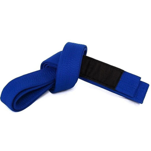 Blue Taekwondo Belt 100% Cotton Durable Unisex Adult Martial Arts Wear - Product Image 2