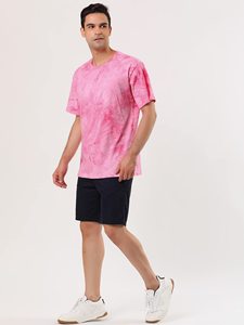 เสื้อยืดคอกลมแขนสั้นทรงโอเวอร์ไซส์ คุณภาพสูง สำหรับฤดูร้อน ผลิตจากผ้าฝ้าย 100% เป็นมิตรต่อสิ่งแวดล้อม แห้งเร็ว ใส่ได้ทั้งผู้ชายและผู้หญิง - Product Image 1