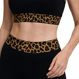 Conjunto de Yoga para Mujer, Shorts con Elasticidad en Cuatro Direcciones, Spandex/Nylon, Cintura Elástica, Ropa Deportiva para Gimnasio y Ejercicio - Product Image 6
