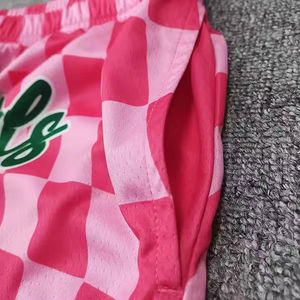 Shorts de basketball respirants pour hommes, coupe ajustée, en mesh, imprimés par sublimation intégrale, personnalisables, séchage rapide, grandes tailles - Product Image 6