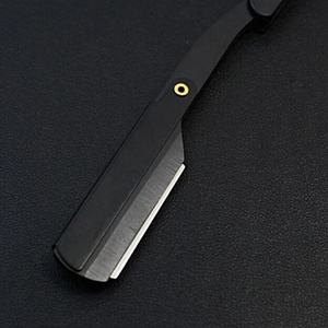Professional Cutthroat Straight Razor Folding Barber Shaving Knife Stainless Steel Reusable Face <b>Bikini</b> Hair Removal Tool for - Product Image 6