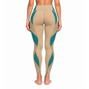Leggings de Yoga Personalizados para Mujer, Cintura Alta, Pantalones Deportivos para Gimnasio, Ropa Deportiva Elástica, Proveedor Mayorista OEM para Entrenamiento - Product Image 2