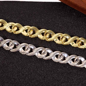 สร้อยคอเงินแท้ 925 ชุบโรเดียม ประดับเพชรโมอิสซาไนต์ ดีไซน์ Cuban Link หรูหรา สไตล์ฮิปฮอป ประกายระยิบระยับ คุณภาพพรีเมียม - Product Image 6