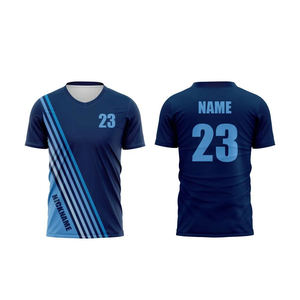 Proveedor de Camisetas de Fútbol de Alta Calidad, Camiseta de Fútbol Transpirable de Malla para Equipos, MOQ al por Mayor - Product Image 4