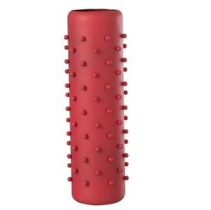 Jarrón de suelo rojo con tachuelas 3D únicas al por mayor |   Florero Decorativo Moderno con Acabado Mate |   Arte de Decoración de Interiores de Alta Gama para el Hogar - Product Image 1