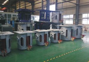 Forno de Indução Elétrica Industrial HTGP 1000KG 1 2T Toneladas para Fundição de Ferro e Aço Stanley - Product Image 5