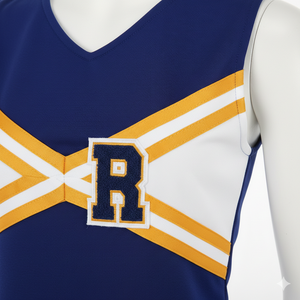 บริการ OEM ชุดยูนิฟอร์มเชียร์ลีดเดอร์สำหรับผู้ใหญ่แบบกำหนดเอง พิมพ์ลายแบบ Sublimation บนผ้าโพลีเอสเตอร์ด้วยเทคนิคการถ่ายเทความร้อน TESSUTO INDUSTRIES ขั้นต่ำ 10 ชิ้น - Product Image 2