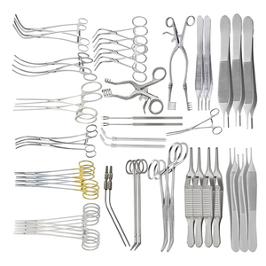 High Quality Vascular Surgery Instrument Set German Stainless Steel <b>Titanium</b> Surgical Kit Medical Grade Tools CE ISO Certified - Product Image 1