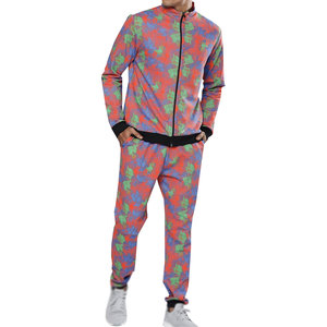 Chándal de entrenamiento para hombre de alta calidad y bajo MOQ, chándal de sublimación con diseño de logotipo personalizado para hombre - Product Image 1