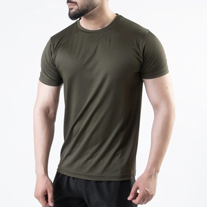 Camisetas de Hombre de Alta Calidad, 100% Poliéster, Casuales, Elásticas en 4 Direcciones, Cuello Redondo y Manga Corta - Product Image 4