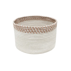 Premium Macrame <b>Basket</b> Handmade Cotton Rope Storage Organizer Stylish Decorative <b>Basket</b> For Home Laundry Toys And Gifting - Product Image 6