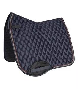 Fournisseur en gros de tapis de selle pour chevaux en coton respirant et absorbant les chocs, personnalisables pour l'équitation - Product Image 4
