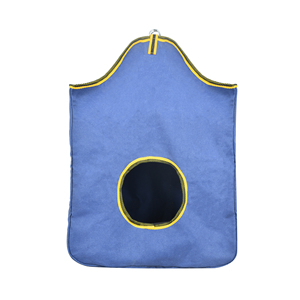 Blue Canvas Horse Hay Bag <b>Slow</b> Feed Durable Hay <b>Feeder</b> Round Opening Stable Feeding Bag Heavy Duty Horse <b>Feeder</b> Bag - Product Image 6