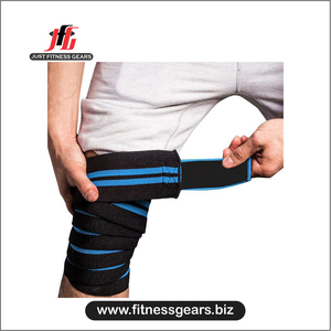Genouillère de compression unisexe pour la musculation et les entraînements en salle, respirante, en nylon et coton, avec fermeture auto-agrippante - Product Image 4