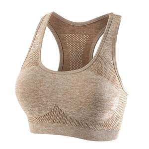 Sujetador deportivo hueco para mujer, para fitness, yoga, correr, gimnasio, acolchado, push-up, sin costuras, top atlético, brassiere - Product Image 5