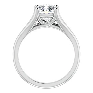 1.25 Carat Cushion Cut Moissanite <b>Solitaire</b> <b>Ring</b> 925 Sterling <b>Silver</b> Engagement <b>Ring</b> Customized <b>Ring</b> Gift For Her - Product Image 6
