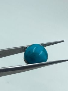 Round Turquoise Gemstones with Rich Blue Color 12MM 7.07Cts From India Exporter for Jewelry Making - Product Image 3