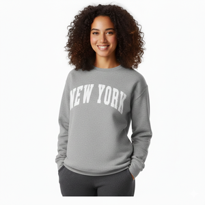Sweat-shirt personnalisé à col montant pour femme, en molleton épais et écologique, coupe oversize, style streetwear, idéal pour l'hiver - Product Image 1