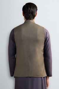 Gilet Homme Personnalisable sans Manches à Col Mandarin, Respirant, Confortable, Style Formel Complet pour Mariages - Product Image 2