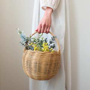 Cestas de ratán tejidas a mano en múltiples formas, vendedor mejor valorado, venta al por mayor, juego de cestas de regalo de alta calidad - Product Image 4