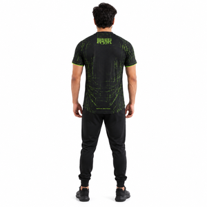 Camiseta de Esports Personalizada para Hombre, Sublimada, de Micro Malla Premium de Poliéster, para Juegos, con Diseño de Rejilla Técnica - Product Image 2