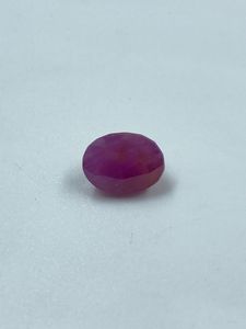 พลอยทับทิมสีชมพูอมม่วงธรรมชาติคุณภาพดี รูปทรงวงรี น้ำหนัก 6.57 กะรัต จากผู้ส่งออกในราคาที่ดีที่สุด - Product Image 6