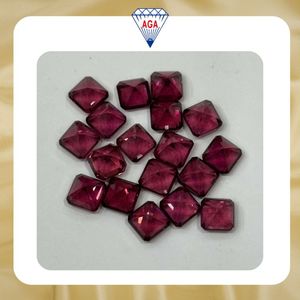 Turmalina Rubelita Roja Natural, Corte Asscher, Gema Suelta, Calidad AAA, Limpia, Venta al por Mayor, Piedras a Granel para Fabricación de Joyería, OEM - Product Image 6