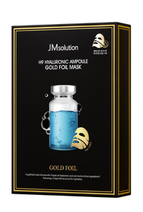 Mascarilla Facial JMSOLUTION H9 con Ácido Hialurónico y Láminas de Oro |   35ML*10EA |   Retención de Humedad de Absorción Profunda |   HIALURÓNICO |   K-beauty - Product Image 1