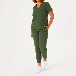 Conjuntos de Uniformes Médicos para Mujer Tallas Grandes y Altas, Pantalones Ajustados, Uniformes de Enfermería - Product Image 2